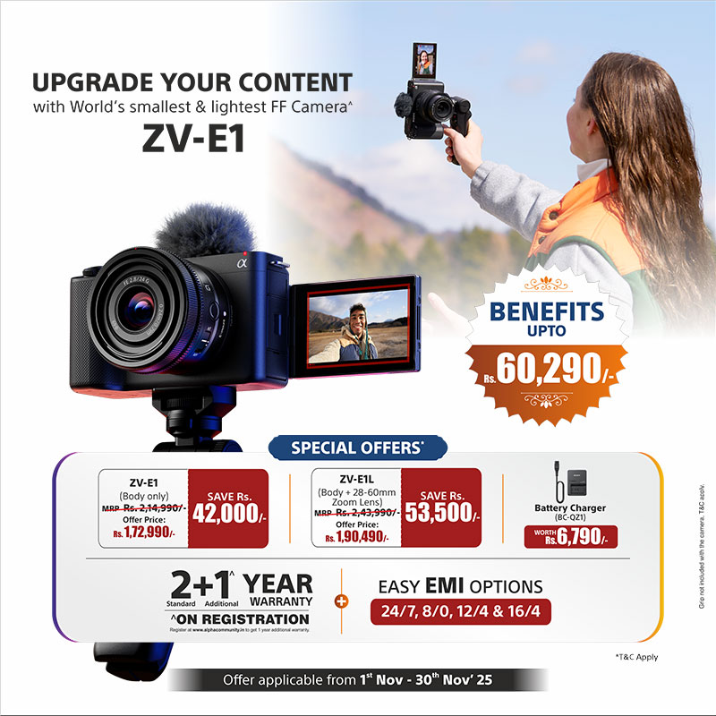 The Biggest Wedding Bonanza on ZV-E1