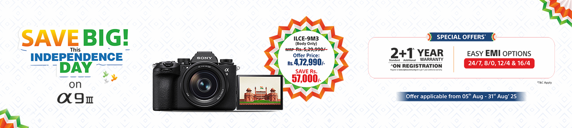 Big savings on ILCE-9M3 banner