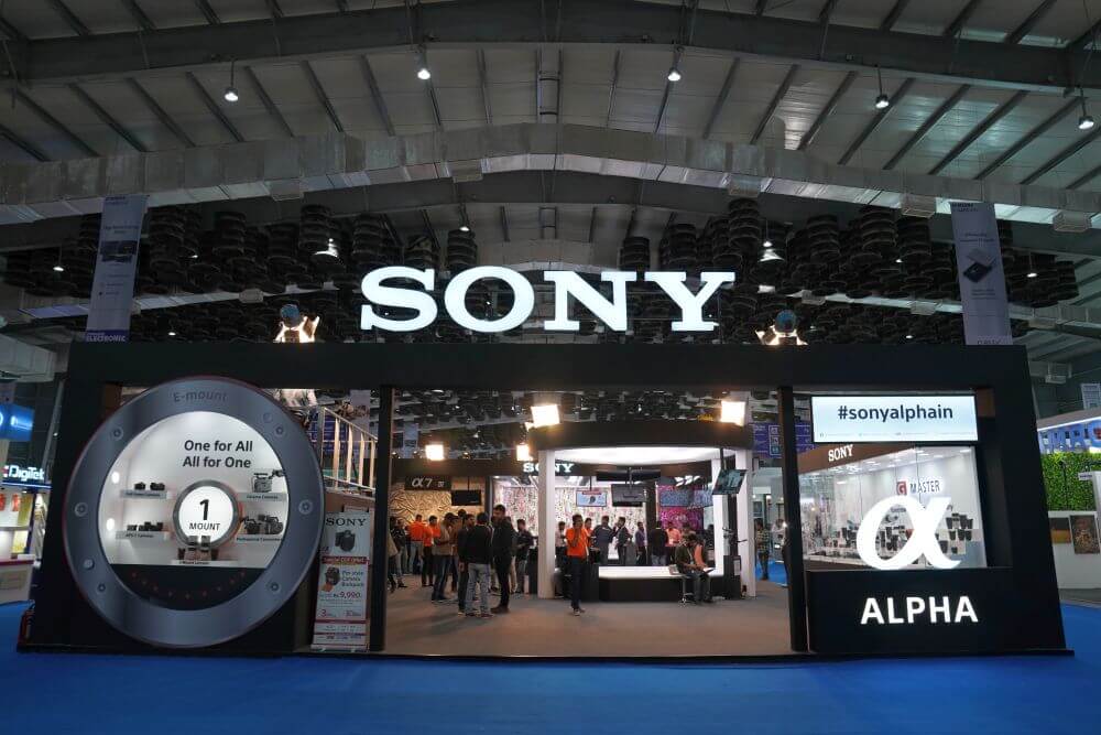 Highlights of Sony India booth at the Consumer Electronic Imaging Fair, 2020